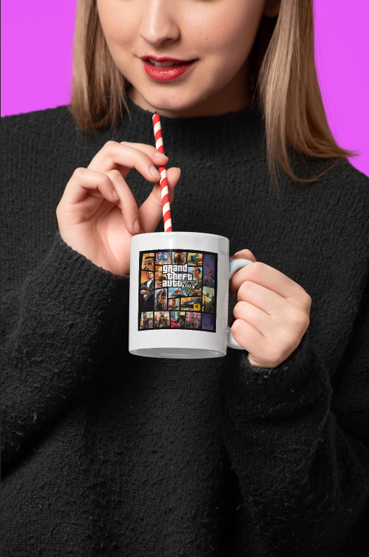 Gta V Cover Mug